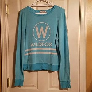 [Wildfox] Blue Logo Jumper BBJ
